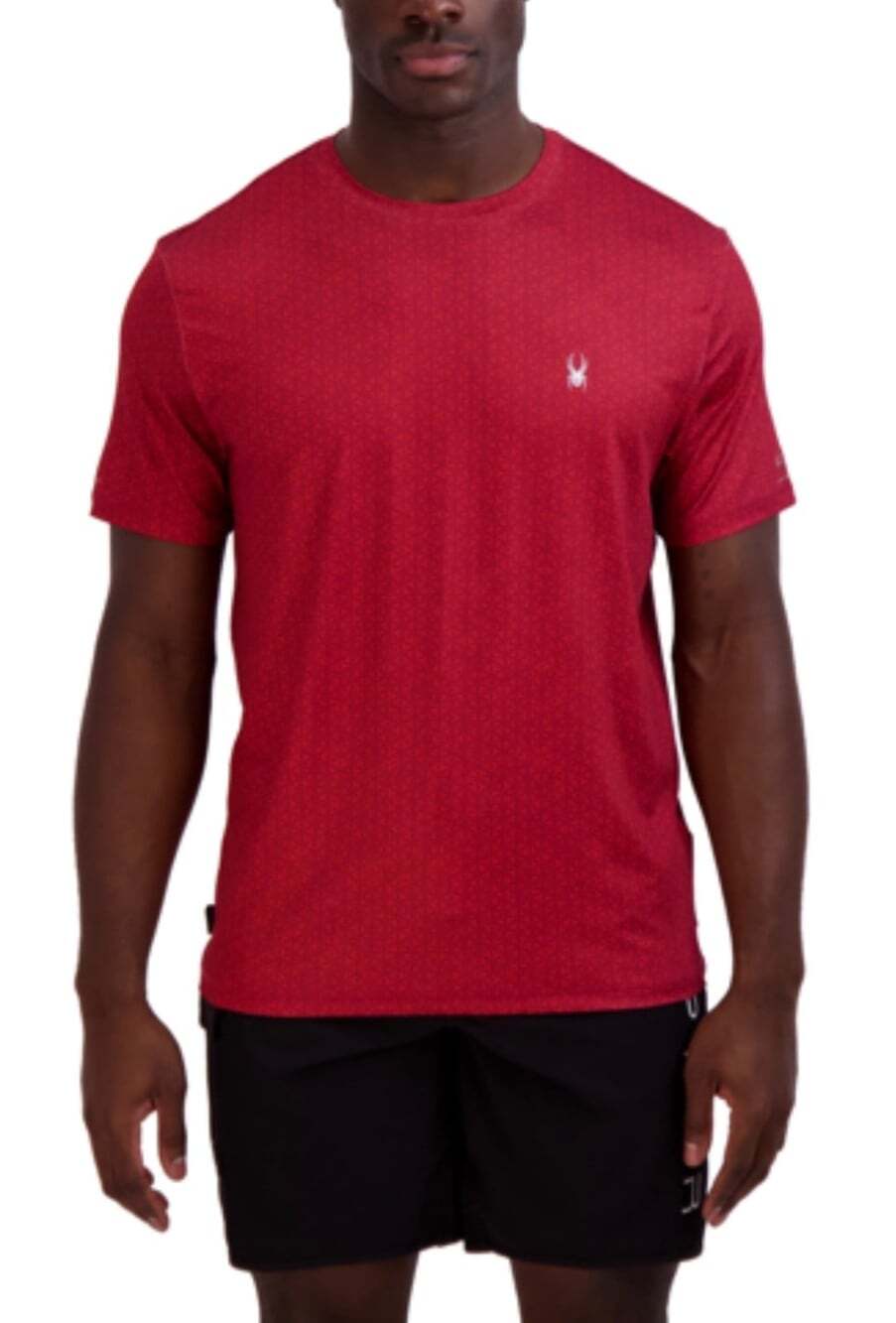 Spyder Shirt Mens Sz S Swim Rash Guard Shirt Red UPF 30 Surf Hiking S627A30AS